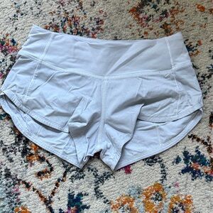 lululemon athletica Light Gray Athletic Shorts